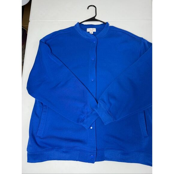 Turtle Bay Womens Snap Up Jacket Soft Fleecy Lining Three-Season Comfort Sz XL - Picture 5 of 9